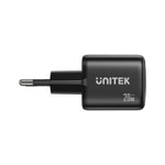 Unitek P1128ABK01-EU 20W Hızlı Şarj Cihazı Adaptörü - PD Destekli, Kompakt Tasarım, CE Sertifikalı, Güvenli Şarj