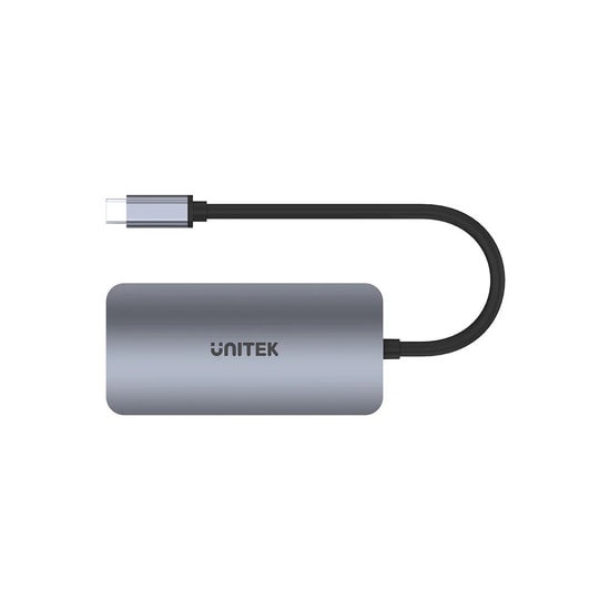 Unitek D1051A 5-in-1 MST USB-C Hub - Multi-Stream Transport Çoklayıcı, 10cm Kablo, RoHS ve CE Sertifikalı, USB Hub