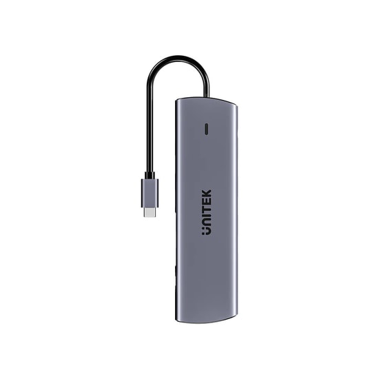Unitek D1113BGY01 uHub U11+ 11-in-1 USB-C Hub - Çoklayıcı Bağlantı İstasyonu, 20cm Kablo, RoHS ve CE Sertifikalı