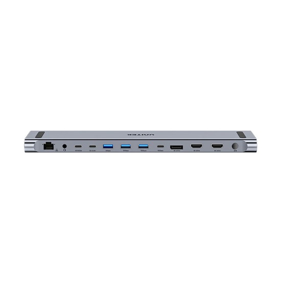 Unitek D1106AGY01 uHub 15+ USB-C 4K Bağlantı İstasyonu - Üçlü 4K Ekran, 100W PD Şarj, 10Gbps Veri, Dual Host Control