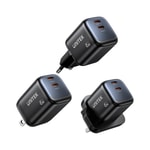 Unitek P1129ABK01-EU 45W Hızlı Şarj Cihazı Adaptörü - GaN Teknolojisi, Tek Port USB-C, CE Sertifikalı, Siyah Adaptör