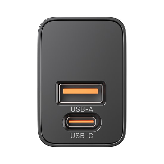 Unitek P1124ABK-EU 20W Hızlı Şarj Adaptörü - Type-C PD ve USB-A QC Port, Çift Çıkışlı Kompakt Güvenli Şarj Cihazı