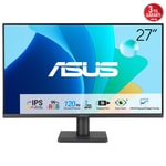Asus VA279QG 27" 1ms 120Hz Full HD IPS Monitör - 1920x1080, 300nit, sRGB 99%, HDMI, DP, Adaptive-Sync, Eye Care, Vesa