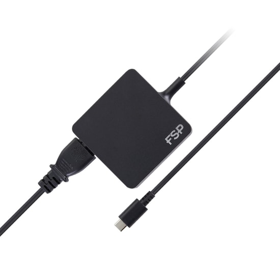 FSP FSP065-A1BR3 65W Type-C Adaptör - USB-C Güç Kablosu, 65W Hızlı Şarj, Dizüstü Bilgisayar Uyumlu Şarj Cihazı