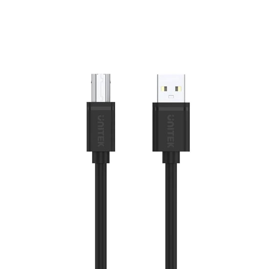 Unitek Y-C4001GBK 2 Metre USB 2.0 A Erkek - B Erkek Yazıcı Kablosu - Siyah, Yüksek Hızlı Veri Aktarımı, Dayanıklı Tasarı