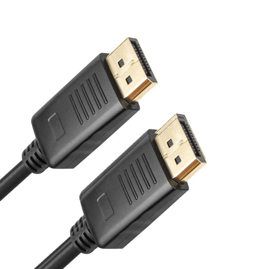 Unitek Y-C607BK 1.5 Metre 4K 60Hz DisplayPort 1.2 Kablo - Altın Kaplama Uç, 3D ve 2K Destekli Görüntü Aktarım Kablosu