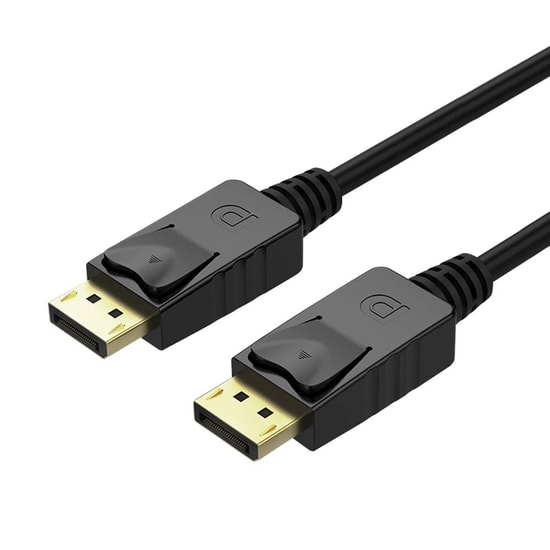 Unitek Y-C609BK 3 Metre 4K 60Hz DisplayPort 1.2 Kablo - Altın Kaplama Uç, 3D ve 2K Destekli Görüntü Aktarım Kablosu
