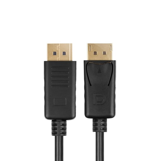 Unitek Y-C609BK 3 Metre 4K 60Hz DisplayPort 1.2 Kablo - Altın Kaplama Uç, 3D ve 2K Destekli Görüntü Aktarım Kablosu