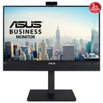 Asus BE24ECSNK 23.8" 60Hz 5ms FHD IPS Video Konferans Monitörü - Web Kamerası, Mikrofon, Pivot, Hoparlör, USB-C, RJ45