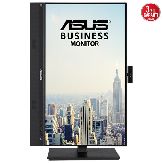 Asus BE24ECSNK 23.8" 60Hz 5ms FHD IPS Video Konferans Monitörü - Web Kamerası, Mikrofon, Pivot, Hoparlör, USB-C, RJ45