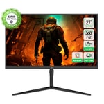 Gamepower Rapid 27" 1ms 360Hz Flat RGB Pivot Gaming Monitör (RAPID-27-360HZ) - FHD IPS, HDR10, Hoparlör, Adaptif Sync