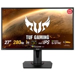 Asus TUF Gaming VG279QM 27" 280Hz 1ms IPS Oyuncu Monitörü - FHD, G-SYNC, HDR400, HDMI, DP, Pivot, ELMB Sync, VESA
