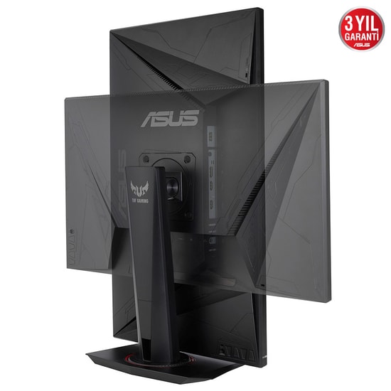 Asus TUF Gaming VG279QM 27" 280Hz 1ms IPS Oyuncu Monitörü - FHD, G-SYNC, HDR400, HDMI, DP, Pivot, ELMB Sync, VESA