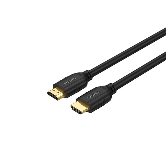 Unitek C11079BK-5M 5 Metre HDMI 2.0 Kablo - 4K 60Hz Ultra HD, 18Gbps, HDR10, 3D Destekli Görüntü ve Ses Aktarım Kablosu