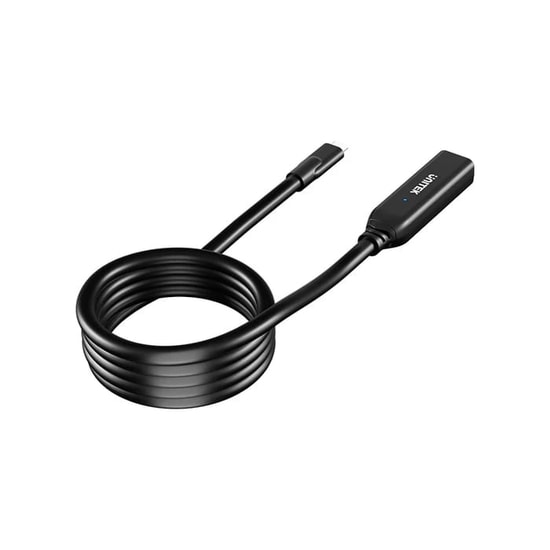 Unitek U1335ABK01 Type-C Uzatma Kablosu - 5 Metre, 10Gbps Veri Aktarım Hızı, Yüksek Hızlı Şarj ve Senkronizasyon