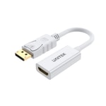 Unitek Y-6332 DisplayPort to HDMI 4K 30Hz Dönüştürücü Adaptör - 20 cm Kablo, Ultra HD Görüntü Aktarım Kablosu