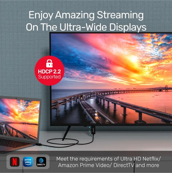 Unitek V1152A Mini DisplayPort to HDMI 4K 30Hz 2 Metre Dönüştürücü Kablo - HDMI 1.4, 4K UHD Görüntü Aktarımı, Siyah