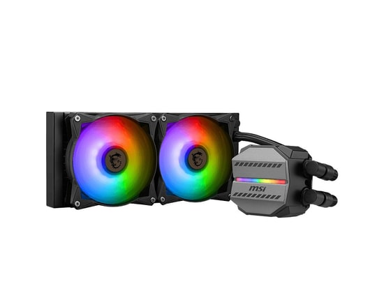 MSI MAG CORELIQUID M240 240mm Sıvı İşlemci Soğutucu - 2x120mm Fan, Intel LGA1700/1150/1200, AMD AM5/AM4 Uyumlu
