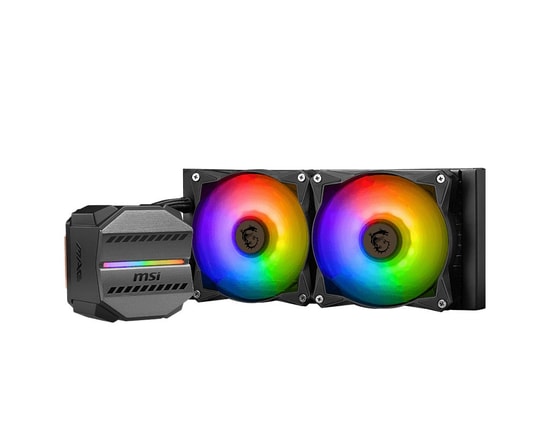 MSI MAG CORELIQUID M240 240mm Sıvı İşlemci Soğutucu - 2x120mm Fan, Intel LGA1700/1150/1200, AMD AM5/AM4 Uyumlu