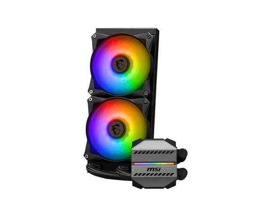 MSI MAG CORELIQUID M240 240mm Sıvı İşlemci Soğutucu - 2x120mm Fan, Intel LGA1700/1150/1200, AMD AM5/AM4 Uyumlu