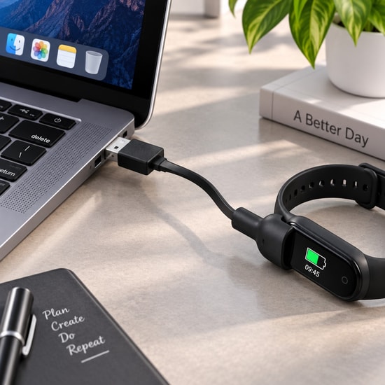 Xiaomi Mi Band 2 Şarj Kablosu XMCDQ01HM - Plastik, 20 Cm Kısa USB Şarj ve Data Kablosu, Siyah Renk (VR-17906)