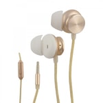Helt HT-110 Gold 3.5mm Jack Girişli Kulak İçi Kulaklık - Mikrofonlu, 100cm Kablo, 80dB Ses Gücü, İthalatçı Garantili
