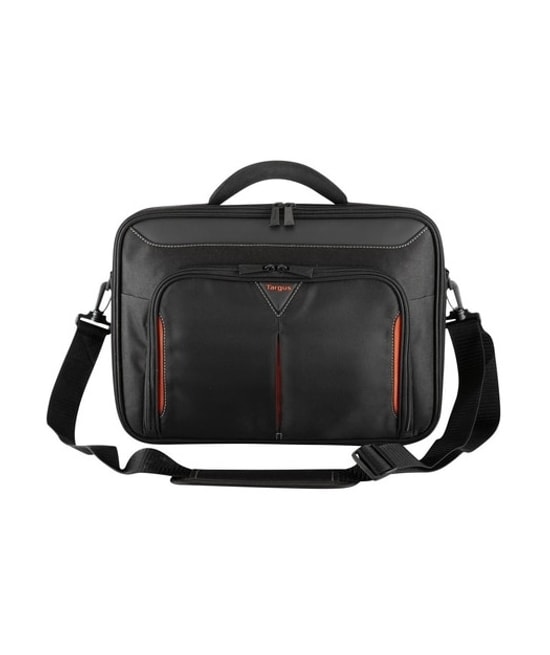 Targus CN414 14.1" Laptop Çantası - Siyah, Dayanıklı Malzeme, Omuz Askılı, Hafif ve Şık Tasarım (TARCN414)