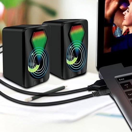 Hadron HD6053 SİYAH Minibox Kablosuz Bluetooth Hoparlör - Speaker, Led Işıklı, Suya Dayanıklı, Taşınabilir Speaker
