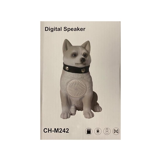 Nettech CH-M242 Wolf Kablosuz Hoparlör - Speaker (Füme) Bluetooth Hoparlör - Mono Ses, Micro Şarj, Suya Dayanıklı