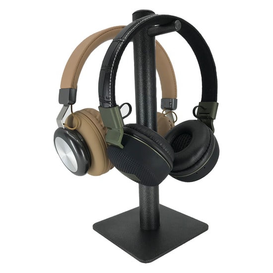 Nettech VR-18809 Siyah Kulaklık Masaüstü Standı - Metal Malzeme, Şık ve Fonksiyonel Tasarım, 24 Ay Garantili VR-18809