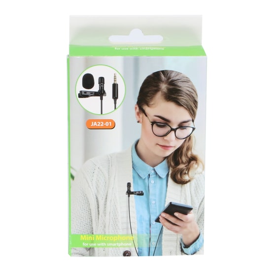 Nettech NT-79100 Siyah Plastik 150cm Jack Girişli Yaka Mikrofonu - 3.5mm Jack, Medya Kontrol Tuşu, 24 Ay Garanti
