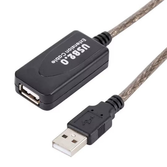 Hadron HD4057 USB To USB Dönüştürücü 100 Cm Uzatma Kablosu (Siyah) - 50 MB/s Veri Aktarım Hızı, Plastik Malzeme