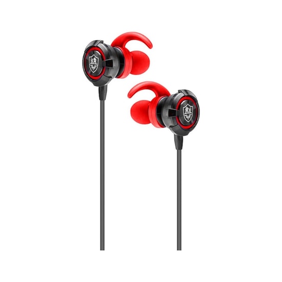 KR GM504-KIRMIZI Kulakiçi Oyuncu Kulaklığı - Mikrofonlu, Stereo Ses, Gürültü Önleme, 5.0 Bluetooth, 24 Ay Garanti
