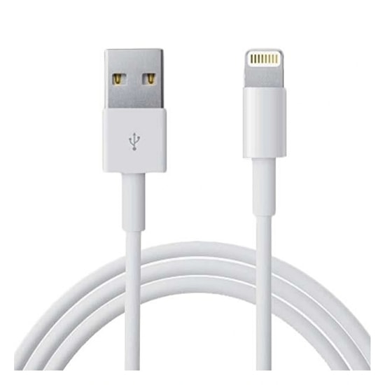 Nettech NT-90708 Plastik 200 Cm Lightning Şarj ve Data Kablosu (Beyaz) - 2 Mt Boy, Hızlı Şarj ve Veri Aktarımı
