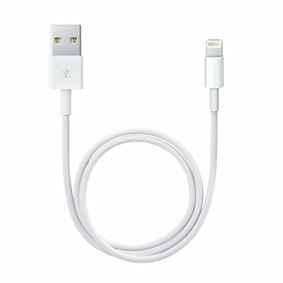 Nettech NT-90708 Plastik 200 Cm Lightning Şarj ve Data Kablosu (Beyaz) - 2 Mt Boy, Hızlı Şarj ve Veri Aktarımı