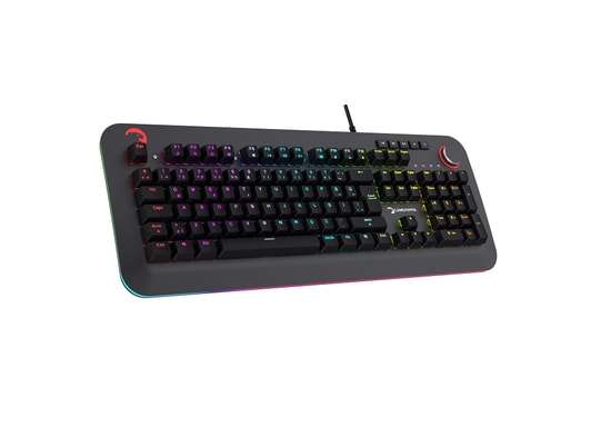 Gamepower Starscream 60M RGB Blue Switch Mekanik Oyuncu Klavyesi - Türkçe Q, 60 Milyon Tıklama Ömrü, Metal Kasa, Siyah