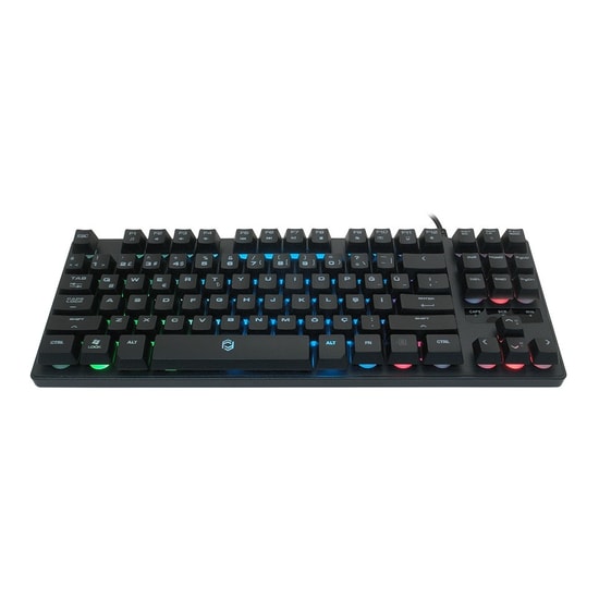Frisby FK-G575QU Kablolu Işıklı Türkçe Q Oyuncu Klavyesi - RGB Aydınlatmalı, Mekanik Hisli, Multimedya, USB Bağlantı