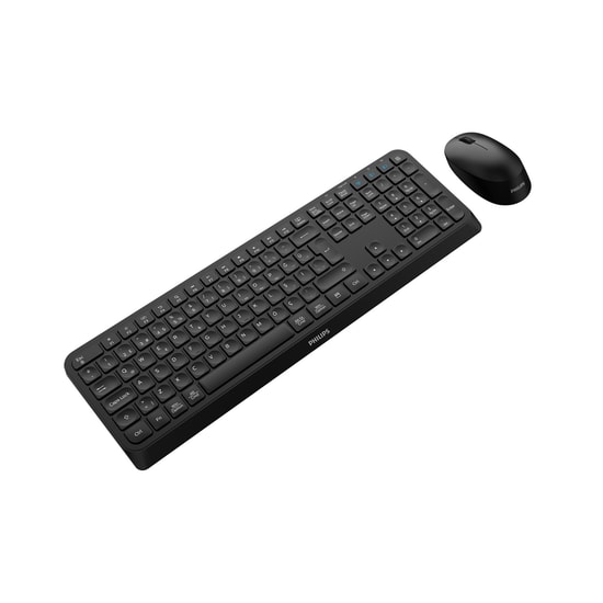 Philips SPT6407 Siyah Kablosuz Klavye Mouse Seti - Türkçe Q Dizilim, Bluetooth, 1600 DPI Optik Mouse, Multimedya Tuşlar