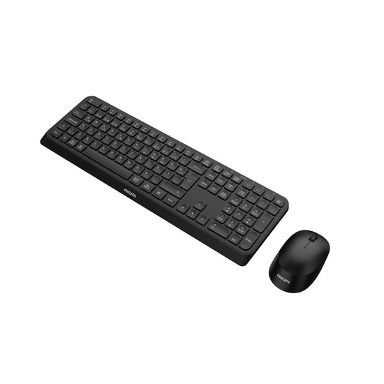 Philips SPT6407 Siyah Kablosuz Klavye Mouse Seti - Türkçe Q Dizilim, Bluetooth, 1600 DPI Optik Mouse, Multimedya Tuşlar