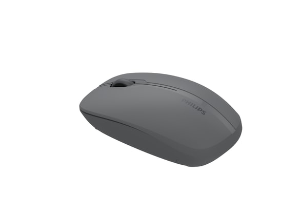 Philips SPK7418G Gri Kablosuz Bluetooth Optik Mouse - 1600 DPI, 3 Tuşlu, Sessiz Tıklama, 2.4 GHz USB, 24 Ay Garanti