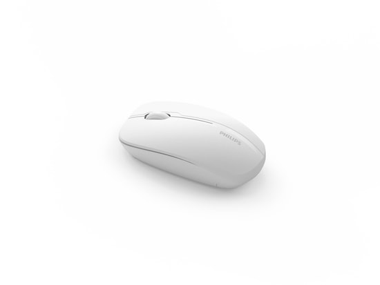 Philips SPK7418W Beyaz Kablosuz Bluetooth Optik Mouse - 1600 DPI, 3 Tuşlu, Sessiz Tıklama, 2.4 GHz USB, 24 Ay Garanti