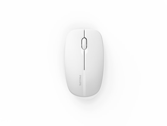 Philips SPK7418W Beyaz Kablosuz Bluetooth Optik Mouse - 1600 DPI, 3 Tuşlu, Sessiz Tıklama, 2.4 GHz USB, 24 Ay Garanti