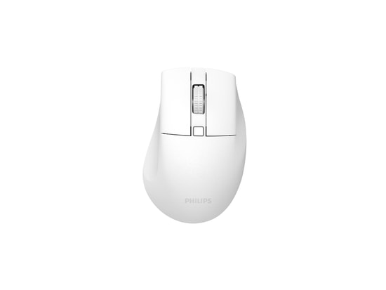 Philips SPK7528W Beyaz Kablosuz Bluetooth Optik Mouse - 1600 DPI, 6 Tuşlu, Sessiz Tıklama, 2.4 GHz, 24 Ay Garanti