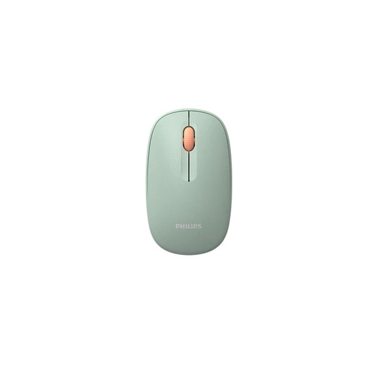 Philips SPK7318E Yeşil Kablosuz Optik Mouse - 1600 DPI, 3 Tuşlu, Sessiz Tıklama, 2.4 GHz USB, 24 Ay Garanti Kapsamlı