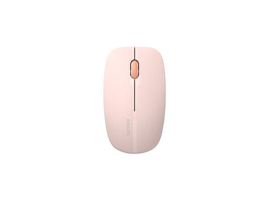 Philips SPK7418P Pembe Kablosuz Bluetooth Optik Mouse - 1600 DPI, 3 Tuşlu, Sessiz Tıklama, 2.4 GHz USB, 24 Ay Garanti
