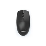 Philips SPK7347 Siyah Kablosuz Optik Mouse - 1200 DPI, 3 Tuşlu, Sessiz Tıklama, 2.4 GHz USB, 24 Ay Türkiye Garantili