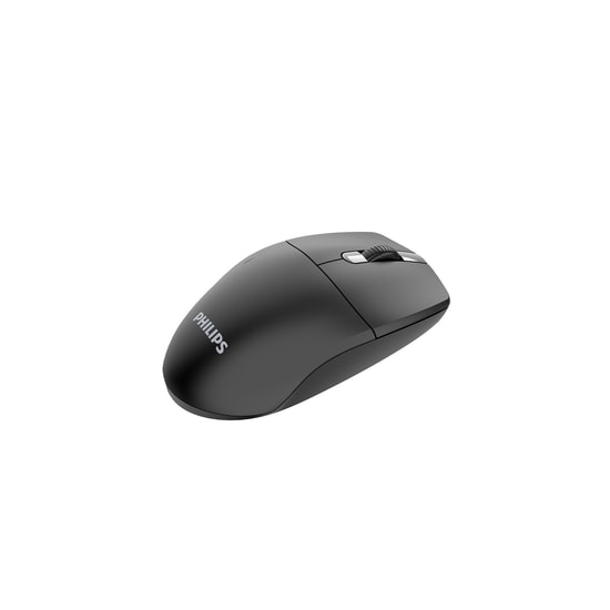 Philips SPK7347 Siyah Kablosuz Optik Mouse - 1200 DPI, 3 Tuşlu, Sessiz Tıklama, 2.4 GHz USB, 24 Ay Türkiye Garantili