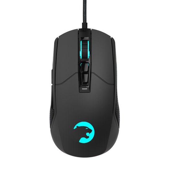 Gamepower Kyojin RGB Kablolu Optik Oyuncu Mouse - 12.800 DPI, 7 Tuş, Sunplus 199 Sensör, 6 DPI Seviyesi, Siyah