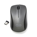 Hiper MX-565-MOUSE Gri Kablosuz Optik Nano Mouse - 1600 DPI, 3 Tuş, Ergonomik Tasarım, 2.4GHz Bağlantı, Tak Çalıştır