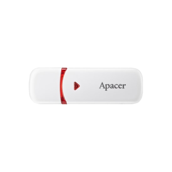 Apacer AH333 64GB Beyaz USB 2.0 USB Bellek (AP64GAH333W-1) - NAND Teknoloji, USB Type-A, 56.05mm x 8.5mm, 7.8gr
